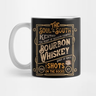 Vintage Whiskey label retro distressed Mug